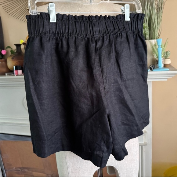 Quince 100% European Linen High Waisted Shorts size S - Picture 12 of 14